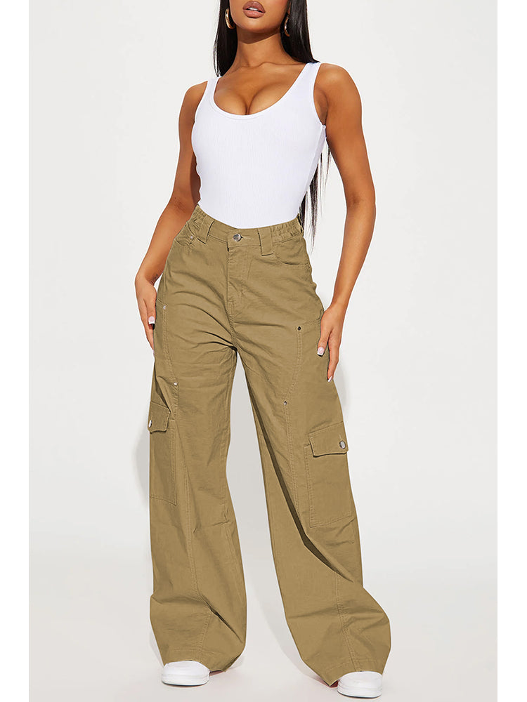 LC7712376-1016-S, LC7712376-1016-M, LC7712376-1016-L, LC7712376-1016-XL, Camel Cargo Pant 