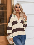 LC2723392-15017-S, LC2723392-15017-M, LC2723392-15017-L, LC2723392-15017-XL, Cocoa Brown sweater