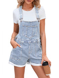 LC784727-4-S, LC784727-4-M, LC784727-4-L, LC784727-4-XL, LC784727-4-2XL, Sky Blue Denim Overalls