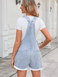 LC784727-4-S, LC784727-4-M, LC784727-4-L, LC784727-4-XL, LC784727-4-2XL, Sky Blue Denim Overalls