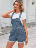 LC784727-405-S, LC784727-405-M, LC784727-405-L, LC784727-405-XL, LC784727-405-2XL, Indigo Denim Overalls