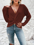 LC2723012-1017-S, LC2723012-1017-M, LC2723012-1017-L, LC2723012-1017-XL, Chestnut sweater