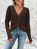 LC2723012-3017-S, LC2723012-3017-M, LC2723012-3017-L, LC2723012-3017-XL, Chocolate sweater