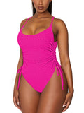 LC443791-6-S, LC443791-6-M, LC443791-6-L, LC443791-6-XL, Rose Red one piece