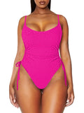 LC443791-6-S, LC443791-6-M, LC443791-6-L, LC443791-6-XL, Rose Red one piece