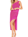 LC421903-6-S, LC421903-6-M, LC421903-6-L, LC421903-6-XL, Rose Red cover-up