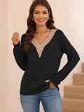 LC2723713-2-S, LC2723713-2-M, LC2723713-2-L, LC2723713-2-XL, Black sweater