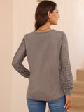 LC2723713-5011-S, LC2723713-5011-M, LC2723713-5011-L, LC2723713-5011-XL, Pigeon Grey sweater