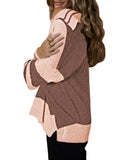 LC2723392-8017-S, LC2723392-8017-M, LC2723392-8017-L, LC2723392-8017-XL, Wood Brown sweater