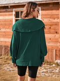 LC25314818-209-S, LC25314818-209-M, LC25314818-209-L, LC25314818-209-XL, Blackish Green hoodie