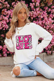 LC25316908-15-S, LC25316908-15-M, LC25316908-15-L, LC25316908-15-XL, LC25316908-15-2XL, Beige Valentine's Day T Shirt for Women Sweet Love Heart Graphic Tees Tops