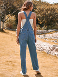 LC784751-4-S, LC784751-4-M, LC784751-4-L, LC784751-4-XL, Light Blue Denim Overalls