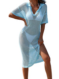 LC422150-1304-S, LC422150-1304-M, LC422150-1304-L, LC422150-1304-XL, Aqua Blue cover-up