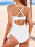 LC443773-1-S, LC443773-1-M, LC443773-1-L, LC443773-1-XL, White swimwear