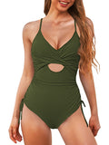 LC443773-109-S, LC443773-109-M, LC443773-109-L, LC443773-109-XL, Army Green swimwear