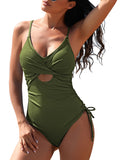 LC443773-109-S, LC443773-109-M, LC443773-109-L, LC443773-109-XL, Army Green swimwear