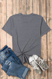 LC25225637-11-S, LC25225637-11-M, LC25225637-11-L, LC25225637-11-XL, LC25225637-11-2XL, Gray Blooming USA Flag Print Casual T Shirt