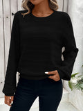 LC2724757-2-S, LC2724757-2-M, LC2724757-2-L, LC2724757-2-XL, Black sweater
