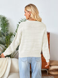 LC2724757-1-S, LC2724757-1-M, LC2724757-1-L, LC2724757-1-XL, White sweater