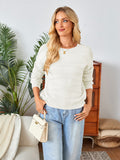LC2724757-1-S, LC2724757-1-M, LC2724757-1-L, LC2724757-1-XL, White sweater