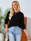 LC2724757-2-S, LC2724757-2-M, LC2724757-2-L, LC2724757-2-XL, Black sweater