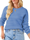 LC2724757-104-S, LC2724757-104-M, LC2724757-104-L, LC2724757-104-XL, Azure Blue sweater