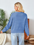 LC2724757-104-S, LC2724757-104-M, LC2724757-104-L, LC2724757-104-XL, Azure Blue sweater
