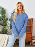 LC2724757-104-S, LC2724757-104-M, LC2724757-104-L, LC2724757-104-XL, Azure Blue sweater