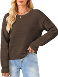 LC2724757-2017-S, LC2724757-2017-M, LC2724757-2017-L, LC2724757-2017-XL, Coffee sweater