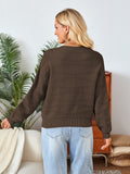 LC2724757-2017-S, LC2724757-2017-M, LC2724757-2017-L, LC2724757-2017-XL, Coffee sweater