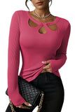 LC2726703-P6-S, LC2726703-P6-M, LC2726703-P6-L, LC2726703-P6-XL, Rose Red sweater