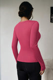 LC2726703-P6-S, LC2726703-P6-M, LC2726703-P6-L, LC2726703-P6-XL, Rose Red sweater