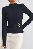 LC25229422-P1005-S, LC25229422-P1005-M, LC25229422-P1005-L, LC25229422-P1005-XL, Dirty blue top