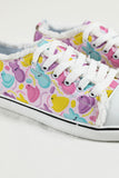 Cute Easter Rabbit Women’s Canvas Bunny Print Casual Shoes