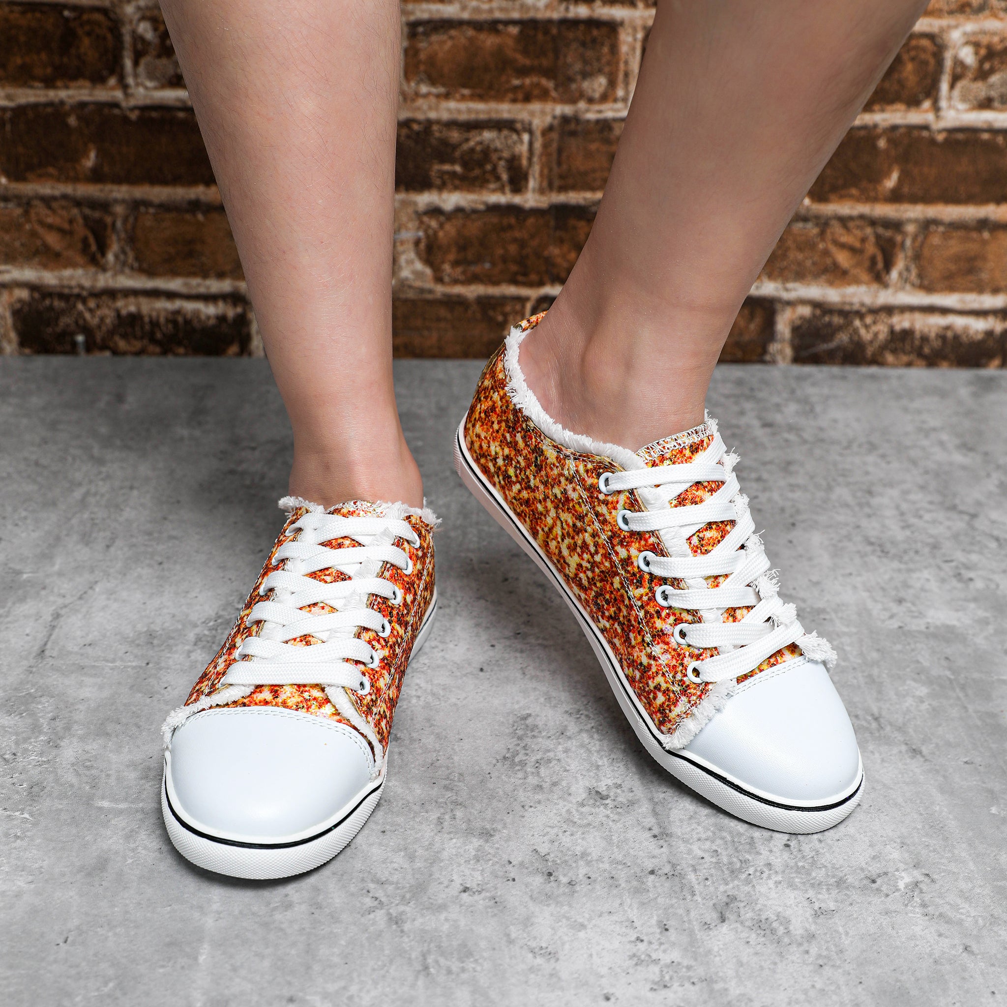 Canvas Shoes Ladies Orange Sneakers Women's Orange Lace Up Low Top Canvas Shoes PinkQueenShop Canvas Shoes Ladies Orange Sneakers Women's Orange Lace Up Low Top Canvas Shoes PinkQueenShop