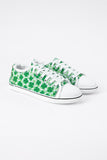 Women’s Canvas Shoes Shamrock Clover Casual Shoes