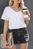 Gypsy Mid-rise Distressed Denim Shorts