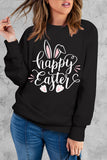 Women's Casual Crew Neck Christmas Pullover Cotton Blend Sweatshirt