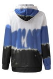 Gradient Hooded Sweatshirts for Women Long Sleeve Pullover Hoodie