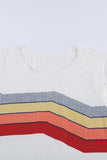 LC2561429-1-S, LC2561429-1-M, LC2561429-1-L, LC2561429-1-XL, LC2561429-1-2XL, White Women Crew Neck Tank Tops Summer Colorblock Sleeveless Stripes Shirts
