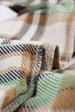 LC255462-9-S, LC255462-9-M, LC255462-9-L, LC255462-9-XL, LC255462-9-2XL, Green Geometric Plaid Print Pocketed Shirt