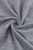 Gray Casual V Neck Racerback Tank Top with Pocket LC256544-11