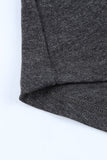 Black Casual V Neck Racerback Tank Top with Pocket LC256544-2
