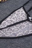 LC31378-20-S, LC31378-20-M, LC31378-20-L, Womens Babydoll Lingerie Dress Leopard Animal Print Sleepwear Nightwear