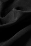 Black Ladies Off Shoulder Lace Bodice Empire Waist Maxi Evening Dress LC616084-2