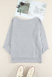 Gray Womens Plaid Christmas Tree Grey Sweatshirt Long Sleeve Tops LC2539528-11