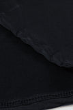 Black Long Sleeve Dress for Women Black V Neck Batwing Sleeve Maxi Dress LC616128-2