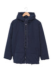 LC856045-5-S, LC856045-5-M, LC856045-5-L, LC856045-5-XL, LC856045-5-2XL, Blue Winter Coats for Women Outdoor Zipper Hooded Coat Outwear with Pockets