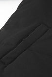 LC856045-2-S, LC856045-2-M, LC856045-2-L, LC856045-2-XL, LC856045-2-2XL, Black Winter Coats for Women Outdoor Zipper Hooded Coat Outwear with Pockets