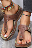 Sandals for Women Sandals Slip-On Ankle Strap Flip Flop Summer Beach Flat Sandal